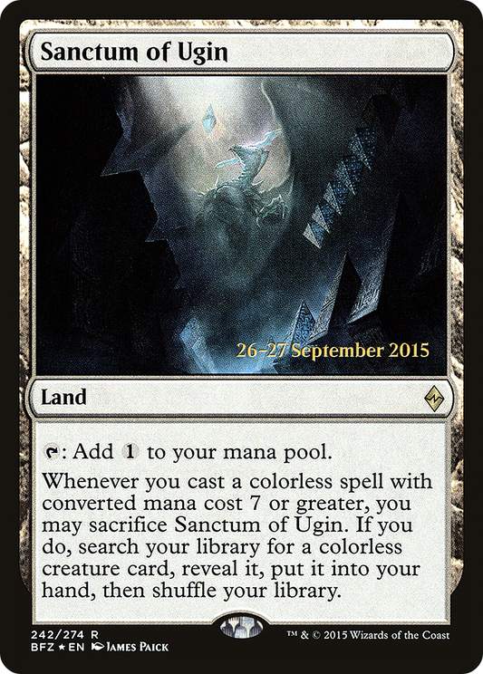 Sanctum of Ugin (242) (Prerelease) - Foil