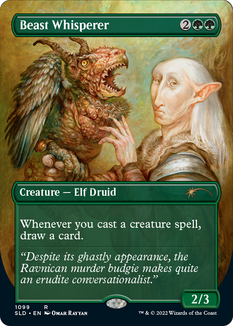 Beast Whisperer (1099) (Borderless) - Foil