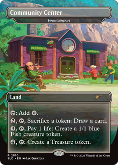 Community Center [Fountainport] (2810) (Borderless) (SLD) - Foil