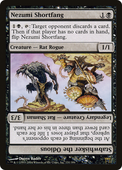 Nezumi Shortfang // Stabwhisker the Odious - Foil