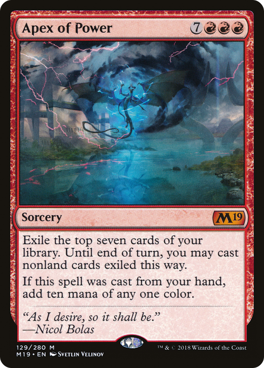 Apex of Power - Foil