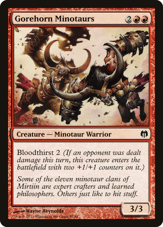 Gorehorn Minotaurs