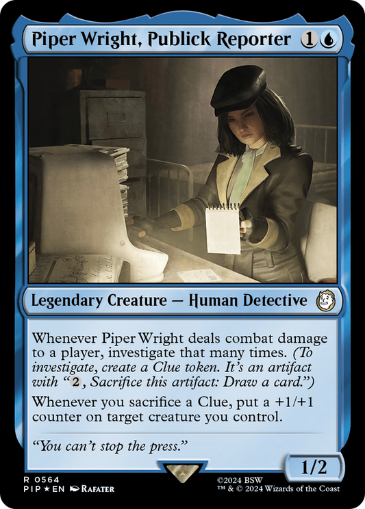 Piper Wright, Publick Reporter (0564) - Surge Foil