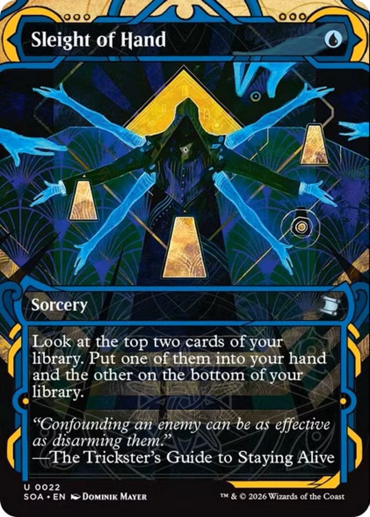 Sleight of Hand (0022) (Showcase) (SOA) - Foil