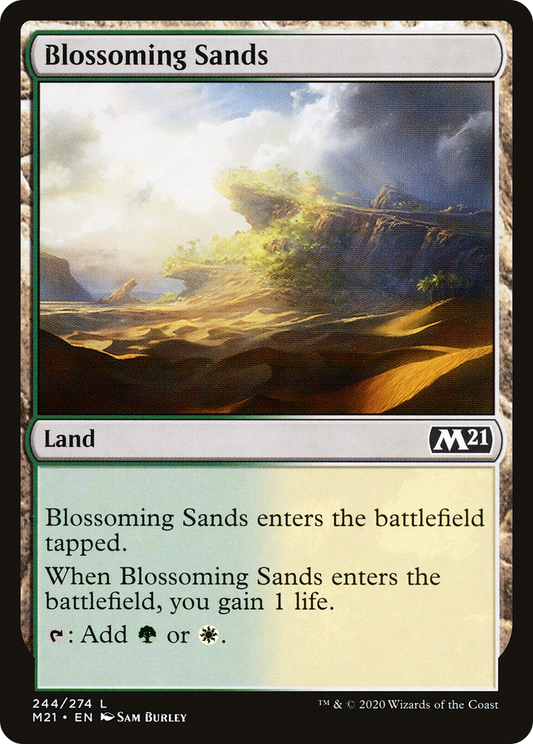 Blossoming Sands - Foil