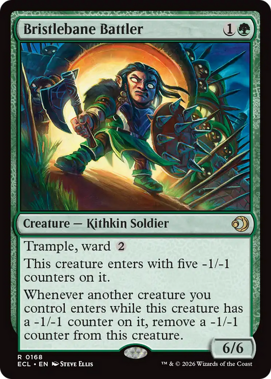Bristlebane Battler (0168) (ECL) - Foil
