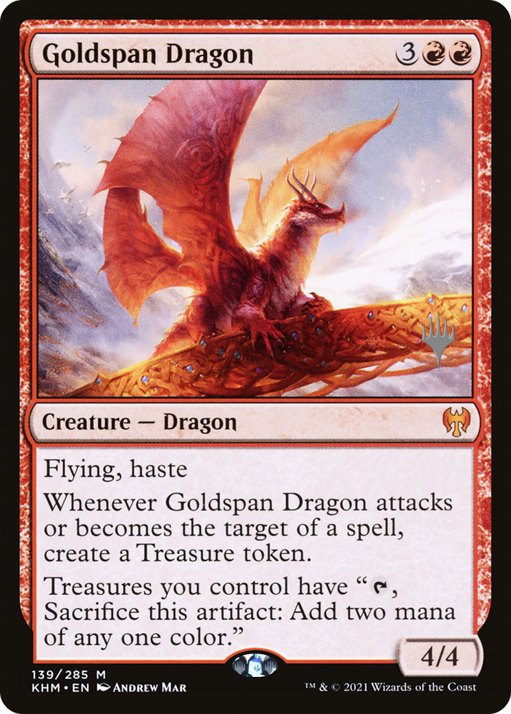 Goldspan Dragon (139) (Promo Pack)