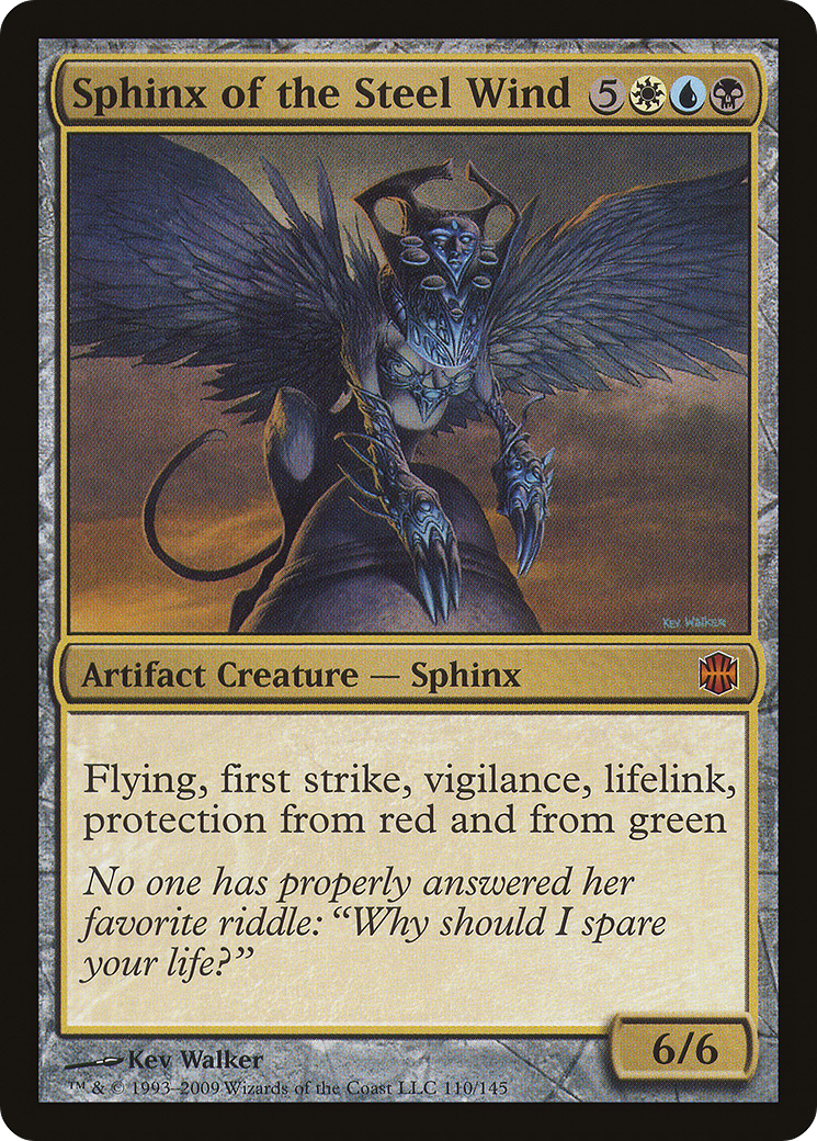 Sphinx of the Steel Wind - Foil