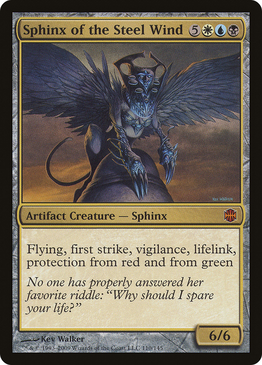 Sphinx of the Steel Wind - Foil