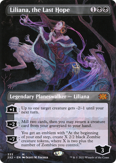 Liliana, the Last Hope (333) (Borderless) - Foil