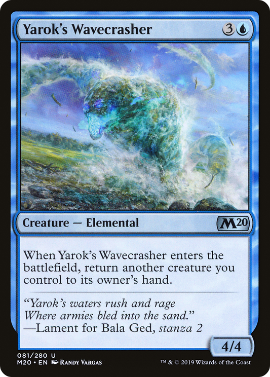 Yarok's Wavecrasher - Foil