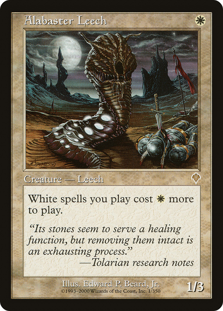 Alabaster Leech - Foil