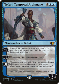 Teferi, Temporal Archmage (Oversized) (OC14) - Foil