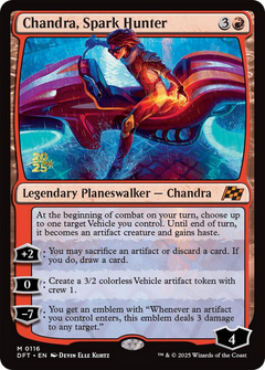 Chandra, Spark Hunter (0116) (Prerelease) - Foil