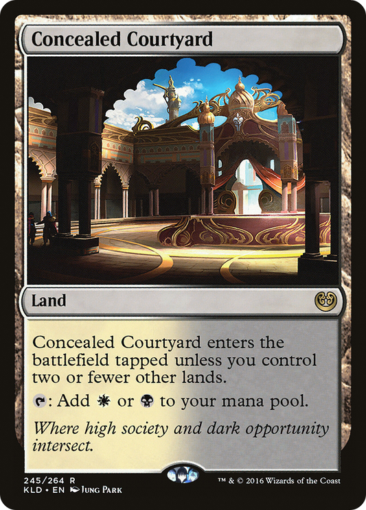 Concealed Courtyard - Foil