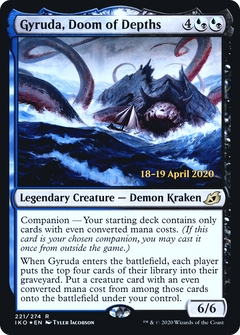 Gyruda, Doom of Depths (221) (Prerelease) - Foil