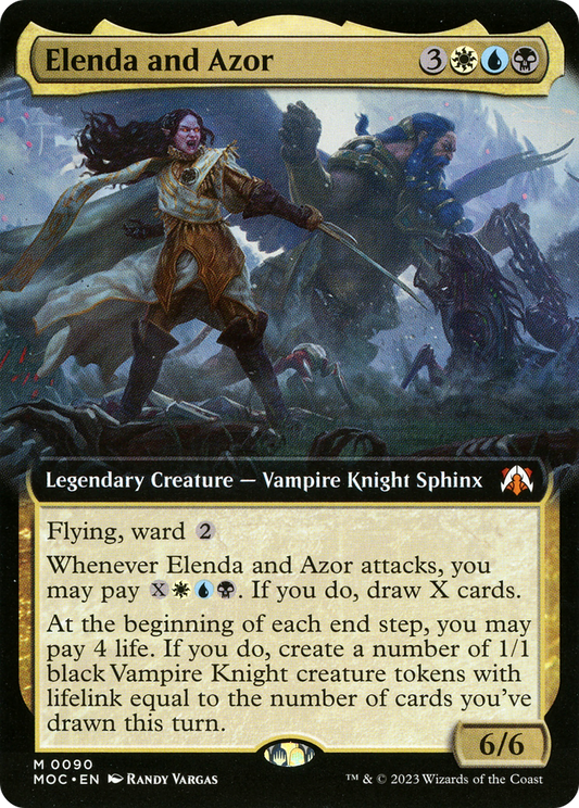 Elenda and Azor (0090) (Extended Art)