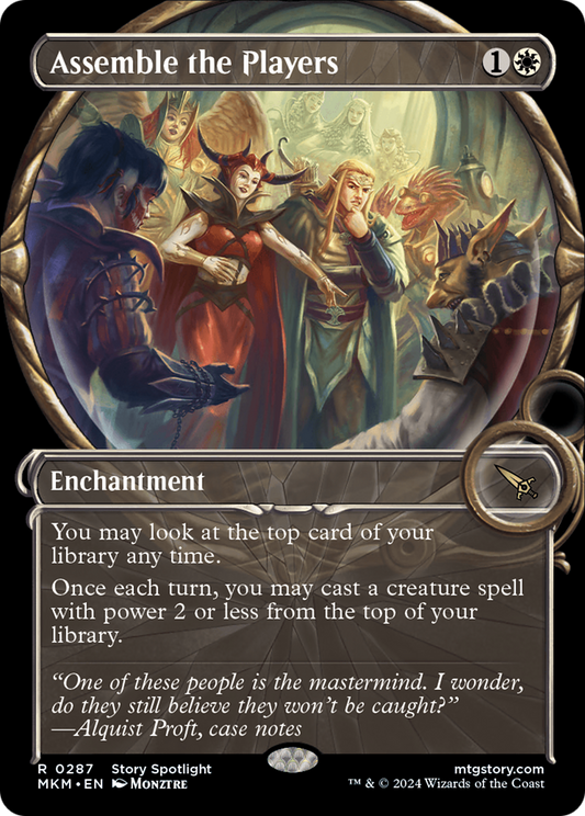 Assemble the Players (0287) (Showcase) - Foil