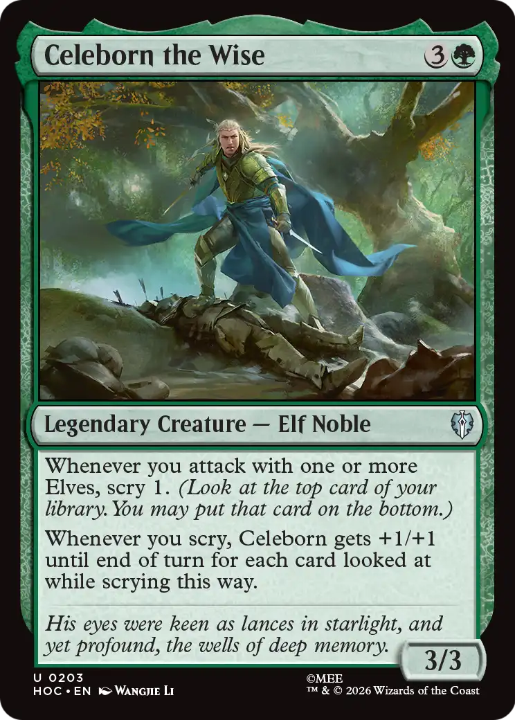 Celeborn the Wise (HOC)