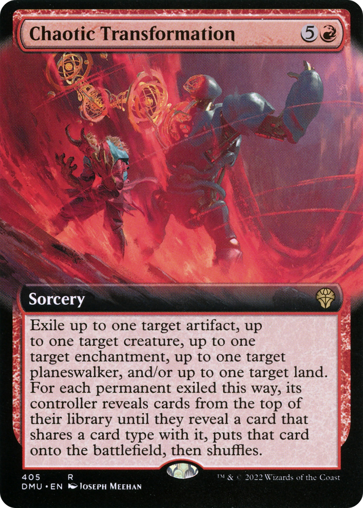 Chaotic Transformation (405) (Extended Art) - Foil