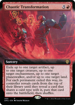 Chaotic Transformation (405) (Extended Art) - Foil