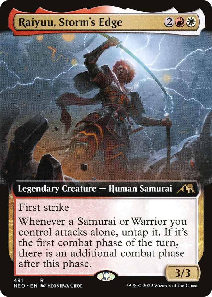 Raiyuu, Storm's Edge (491) (Extended Art)