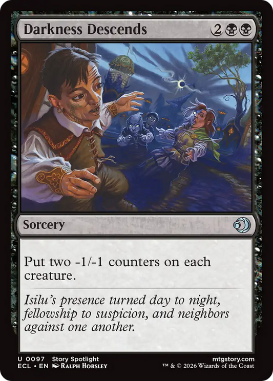 Darkness Descends (0097) (ECL) - Foil