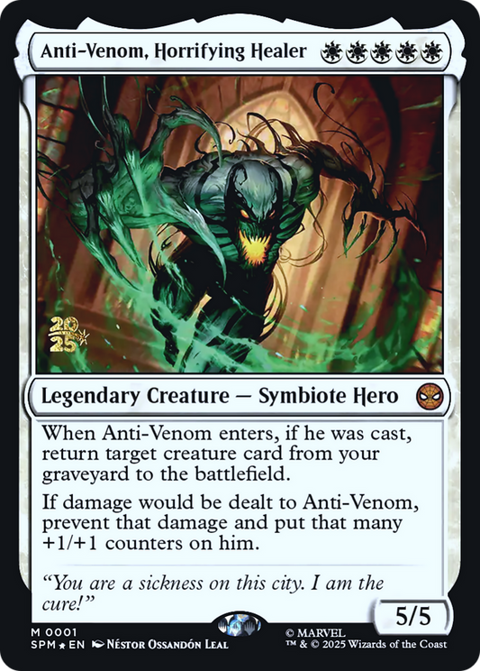 Anti-Venom, Horrifying Healer (0001) (Prerelease) - Foil pspm