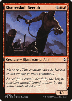 Shatterskull Recruit - Foil