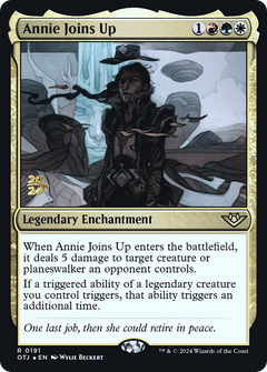 Annie Joins Up (0191) (Prerelease) - Foil
