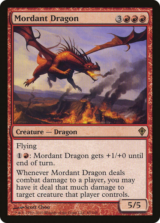 Mordant Dragon - Foil