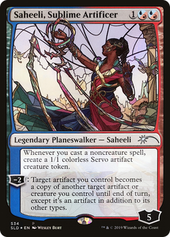 Saheeli, Sublime Artificer (534) (Showcase) - Foil