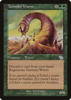 Tunneler Wurm - Foil