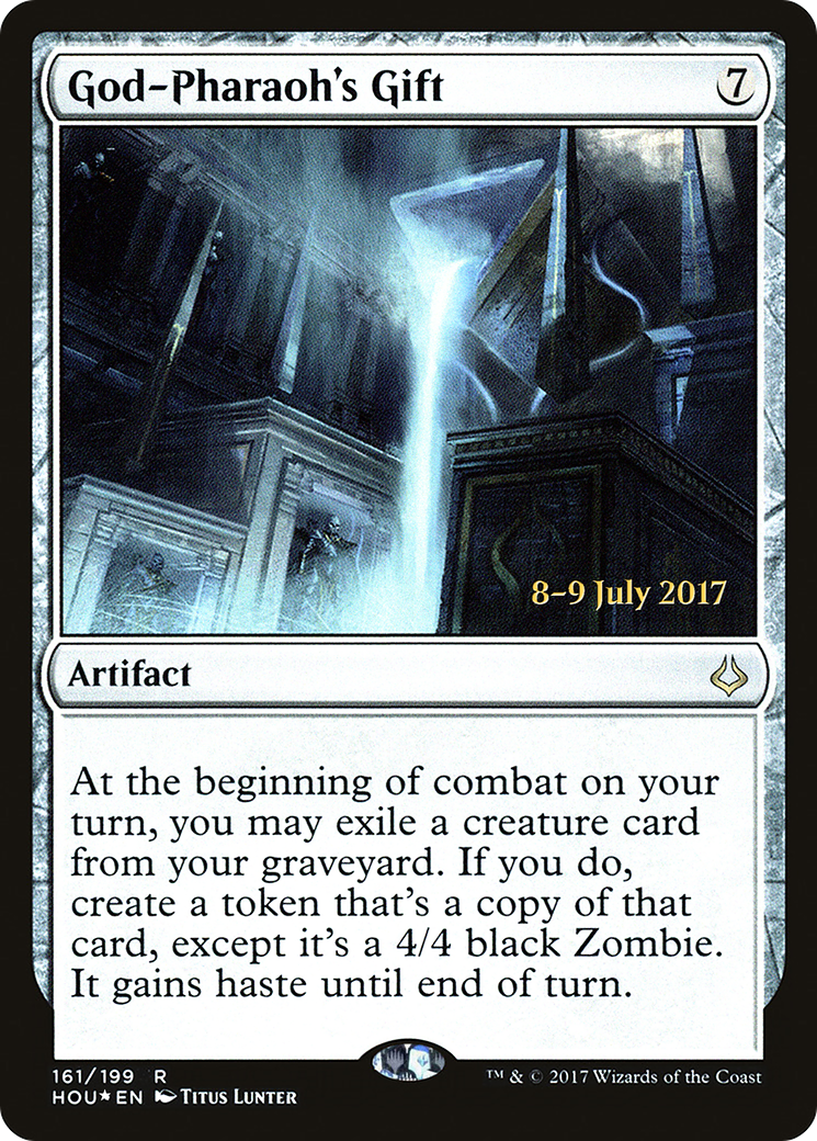 God-Pharaoh's Gift (161) (Prerelease) - Foil