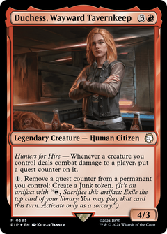 Duchess, Wayward Tavernkeep (0585) - Surge Foil