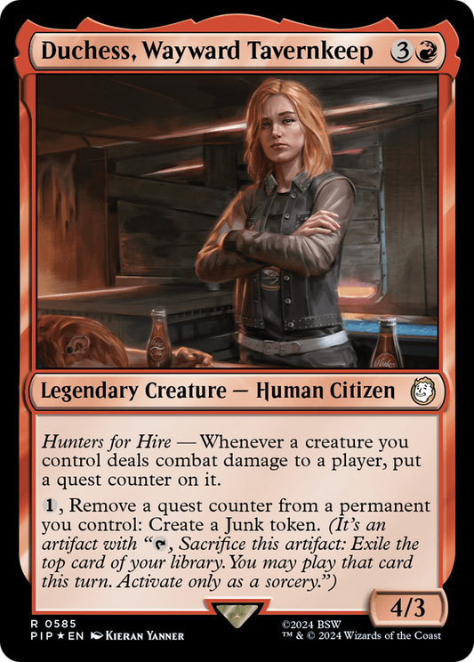 Duchess, Wayward Tavernkeep (0585) - Surge Foil