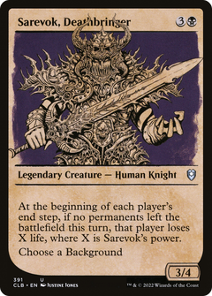 Sarevok, Deathbringer (391) (Showcase) - Foil