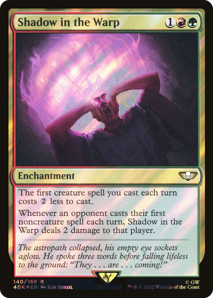 Shadow in the Warp - Surge Foil