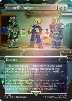 Council's Judgment (1635) (Borderless) - Rainbow Foil