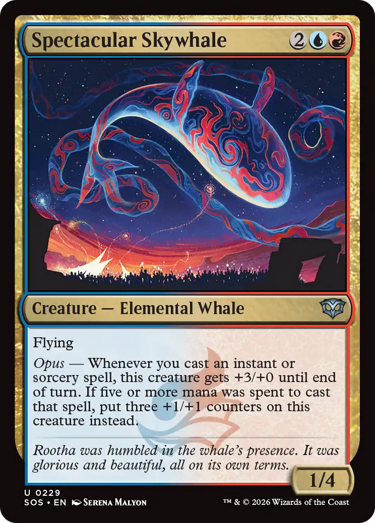 Spectacular Skywhale (0229) (SOS) - Foil