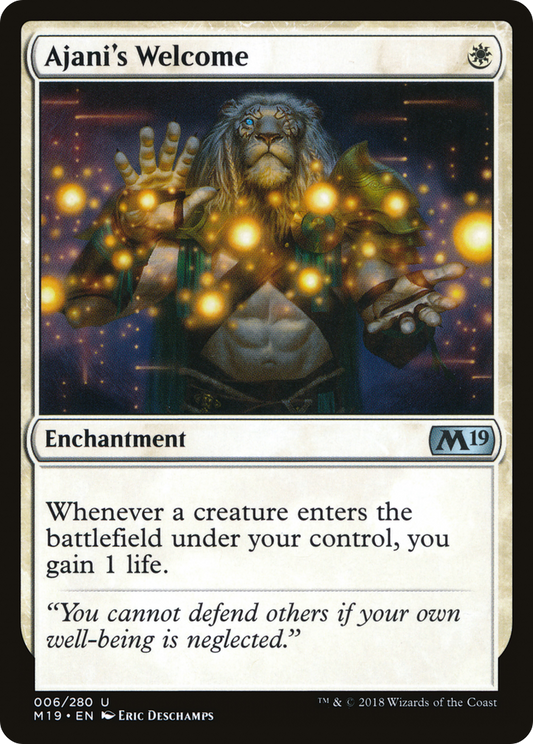 Ajani's Welcome - Foil