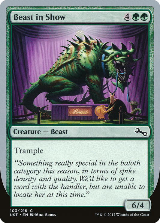 Beast in Show (Baloth)