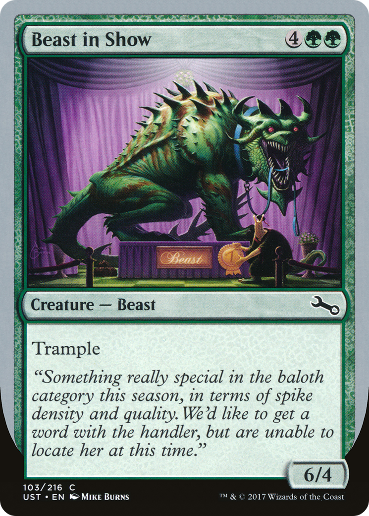 Beast in Show (Baloth) - Foil