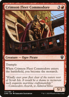Crimson Fleet Commodore - Foil