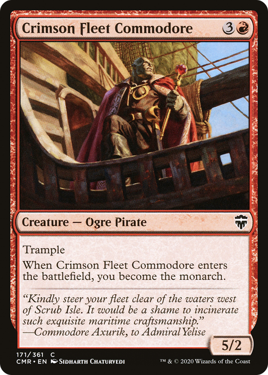 Crimson Fleet Commodore - Foil