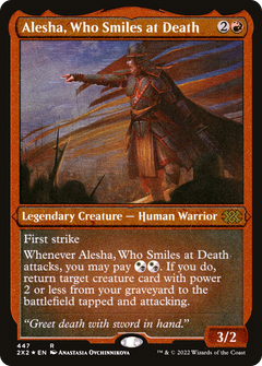 Alesha, Who Smiles at Death - Foil Etched