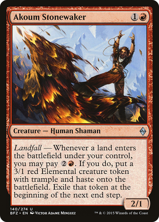 Akoum Stonewaker - Foil