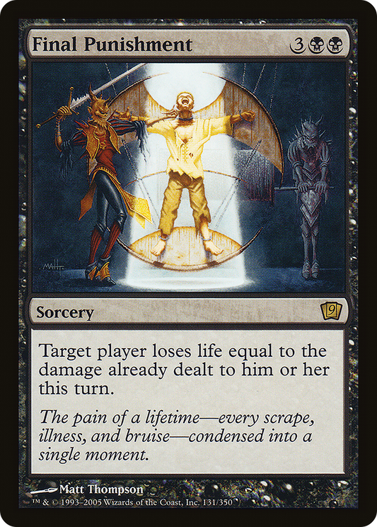 Final Punishment - Foil