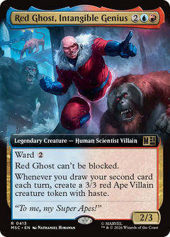 Red Ghost, Intangible Genius (0413) (Extended Art) (MSC)