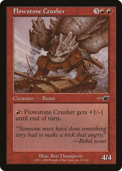 Flowstone Crusher - Foil